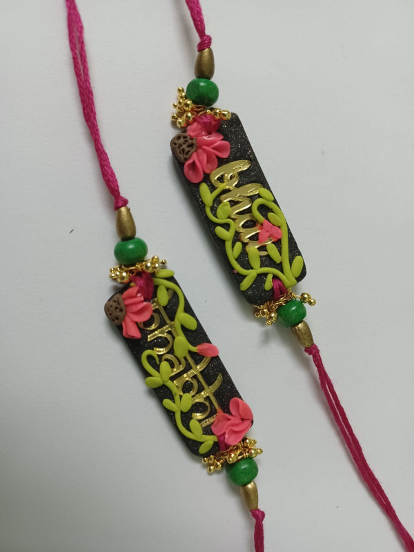 Rakhi set of two with Roli chawla