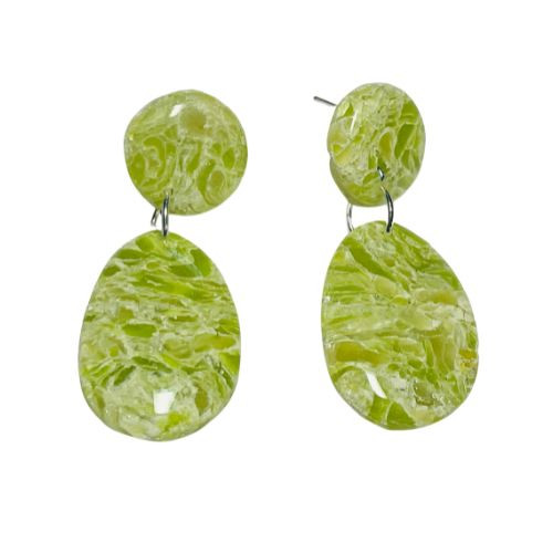 Lime earrings AIE00125