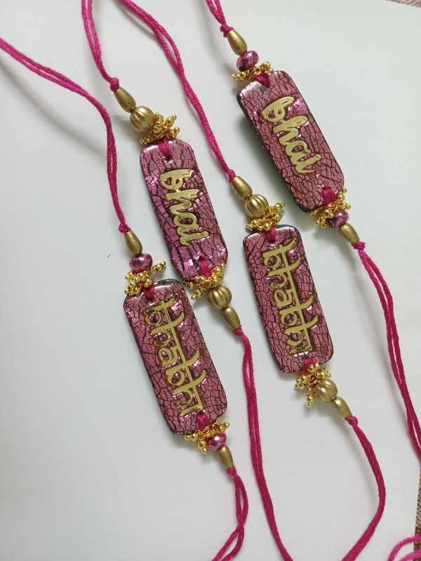 Rakhi set of two with Roli chawla