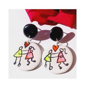 Valentine earrings AIE00104