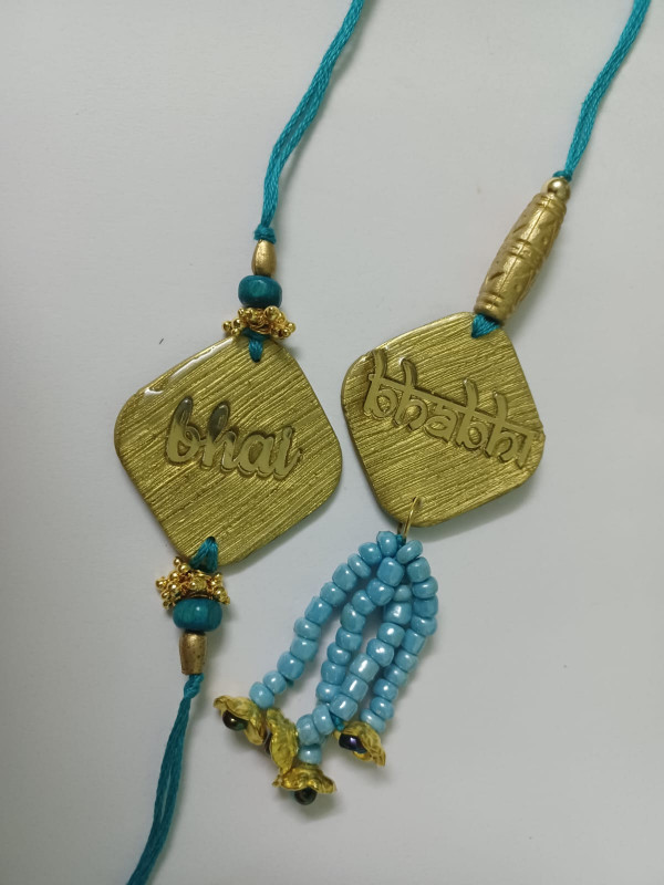 Rakhi set of two with Roli chawla