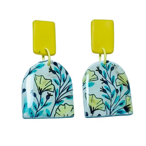 hand painted earring AIE00069