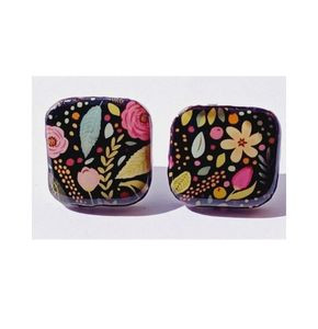 Silk Screen Studs -AIE00093